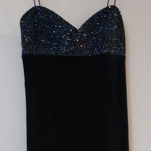 Royal Blue Evening Gown Size 8